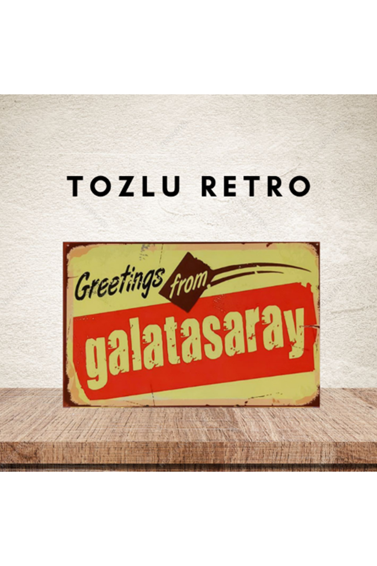 Galatasaray - Ahşap Poster
