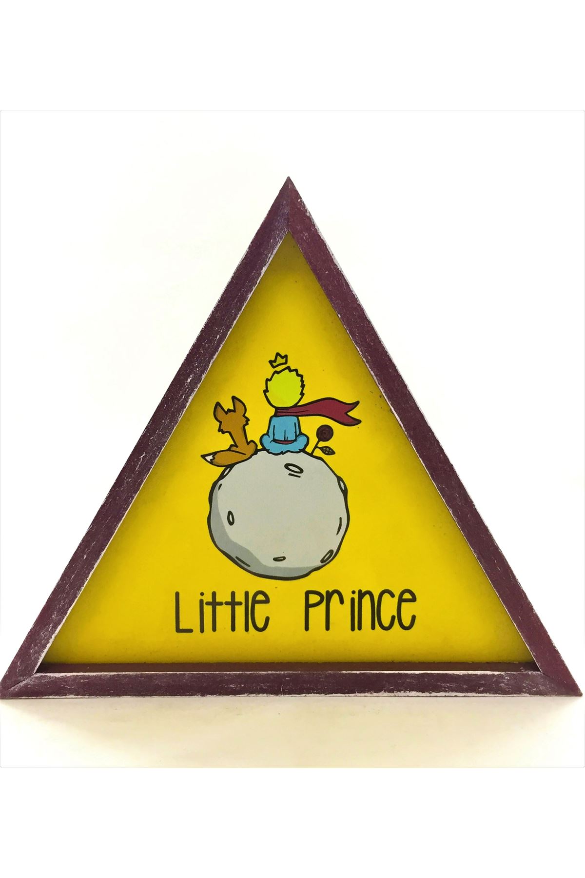 Küçük Prens - Üçgen Tasarım Kumbara