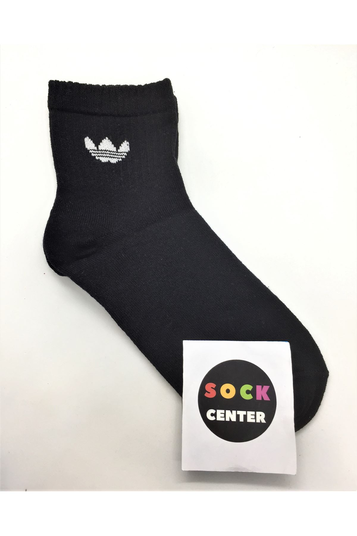 Siyah Addas Kolaj - Çorap