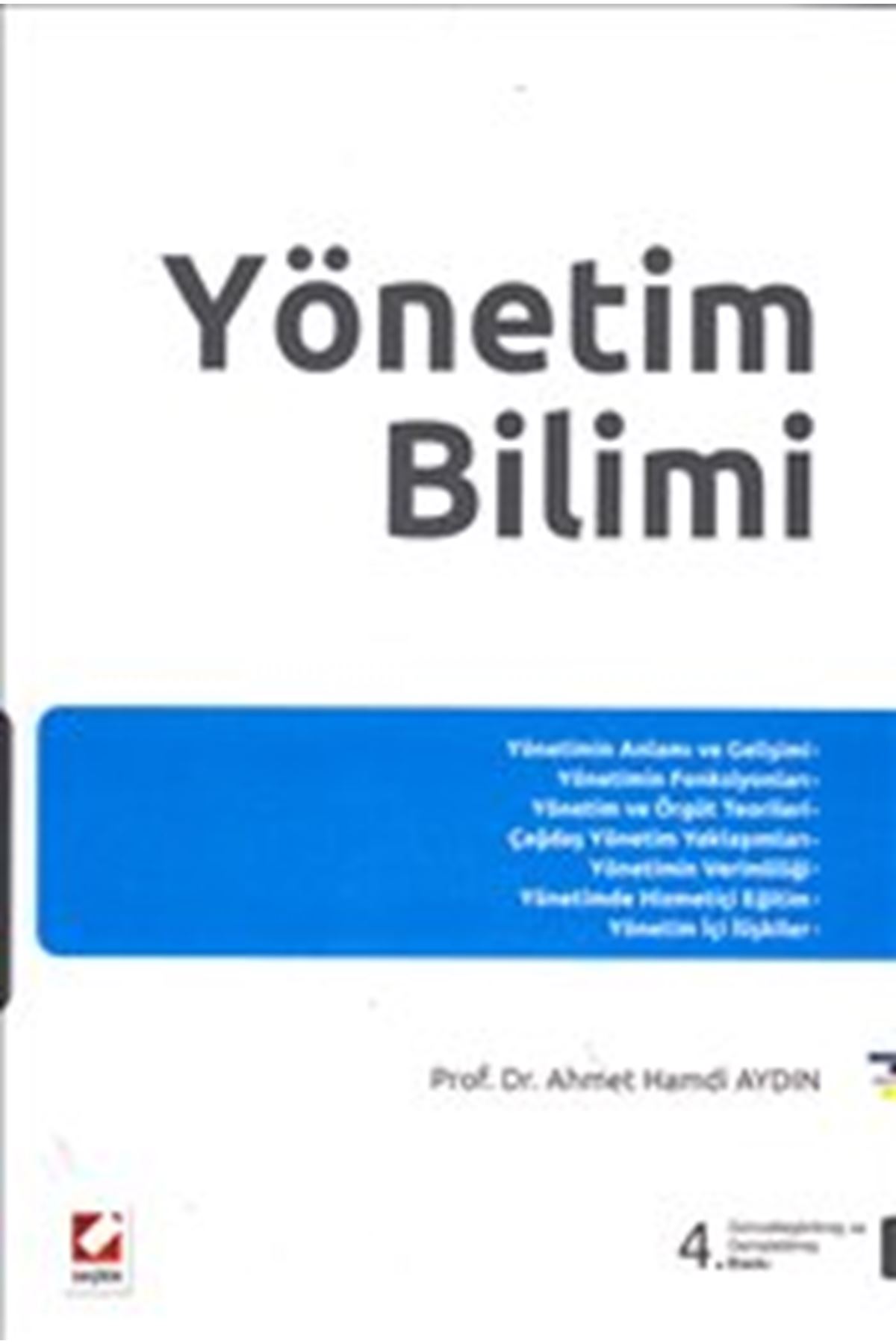 Yönetim Bilimi - Ahmet Hamdi Aydın