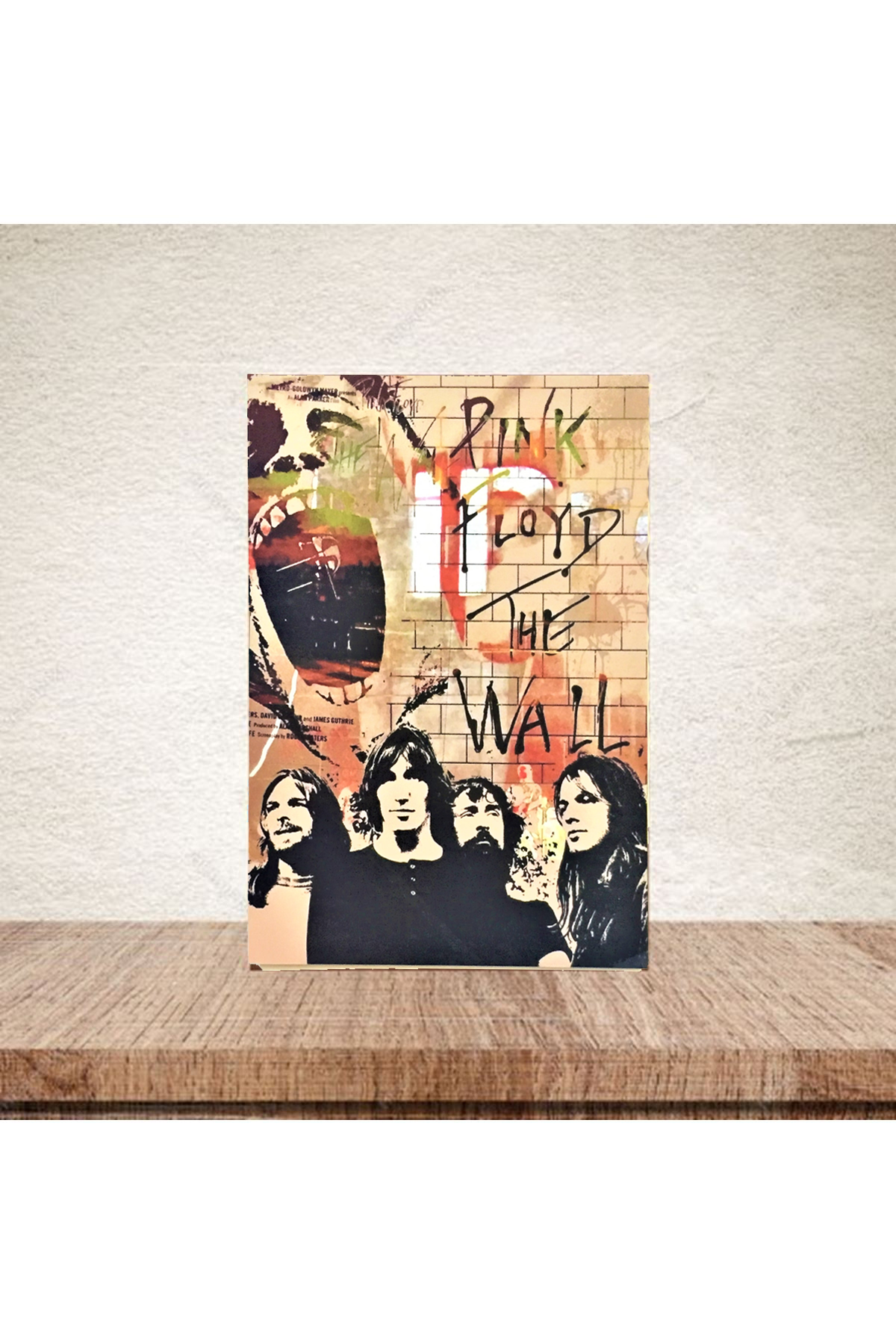 Pink Floyd 2 - Ahşap Poster