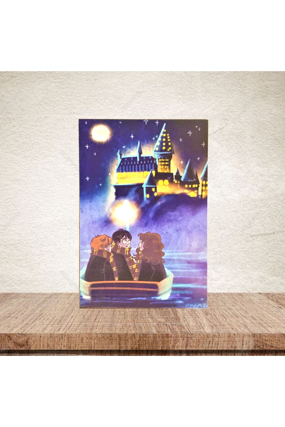 Harry Potter - Animasyon - Ahşap Poster