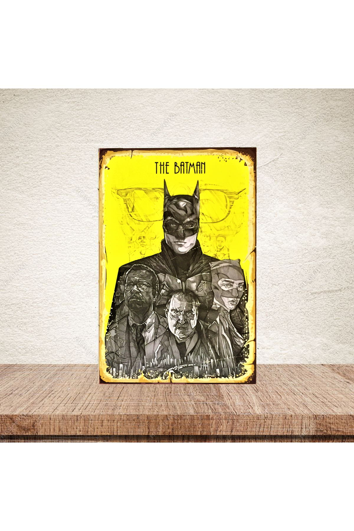 The Batman-Ahşap Poster