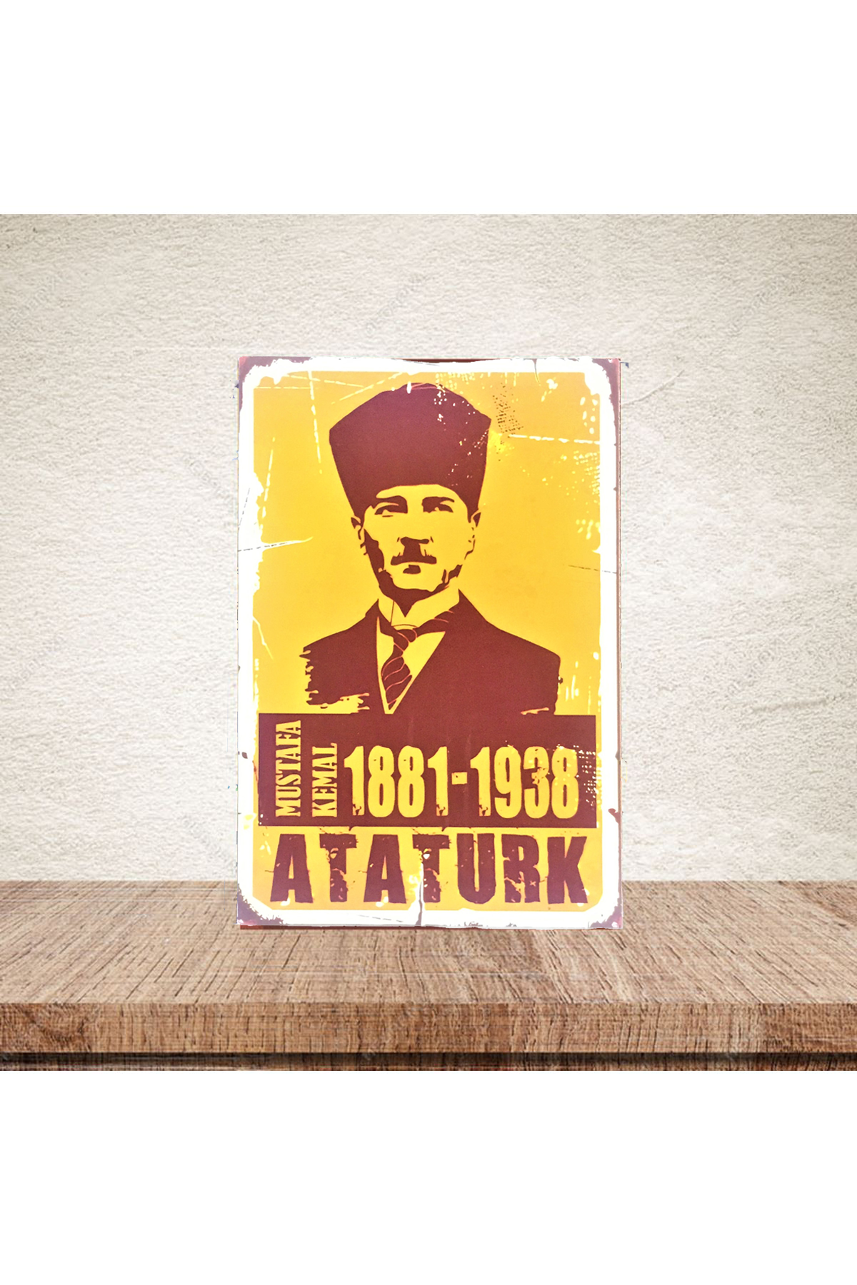 Atatürk 1881-1938 - Ahşap Poster