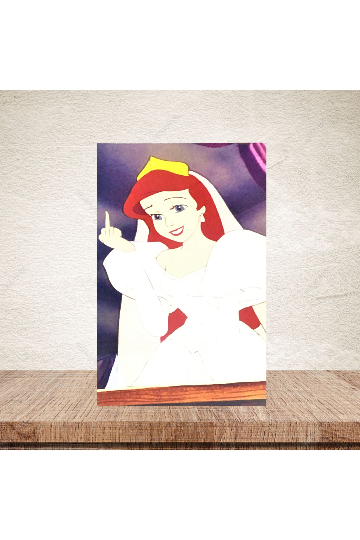 Prenses - Ahşap Poster