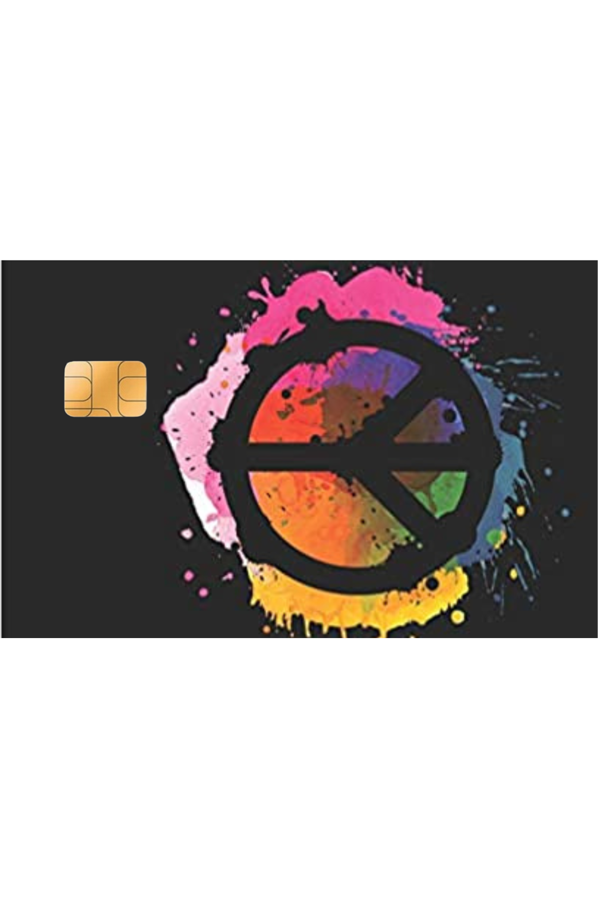 Kredi Kartı Sticker - Peace