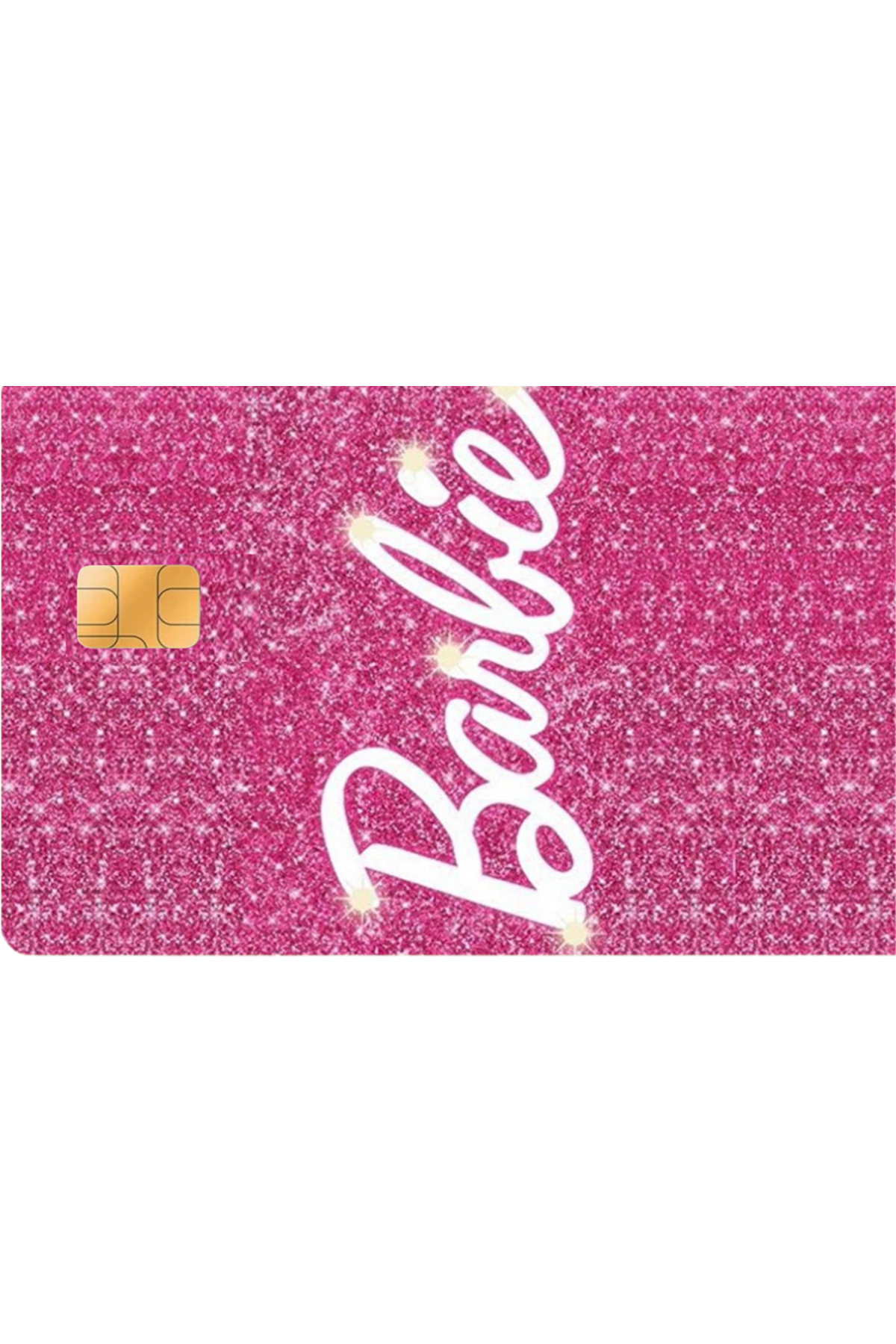 Kredi Kartı Sticker - Barbie Pembe Sim