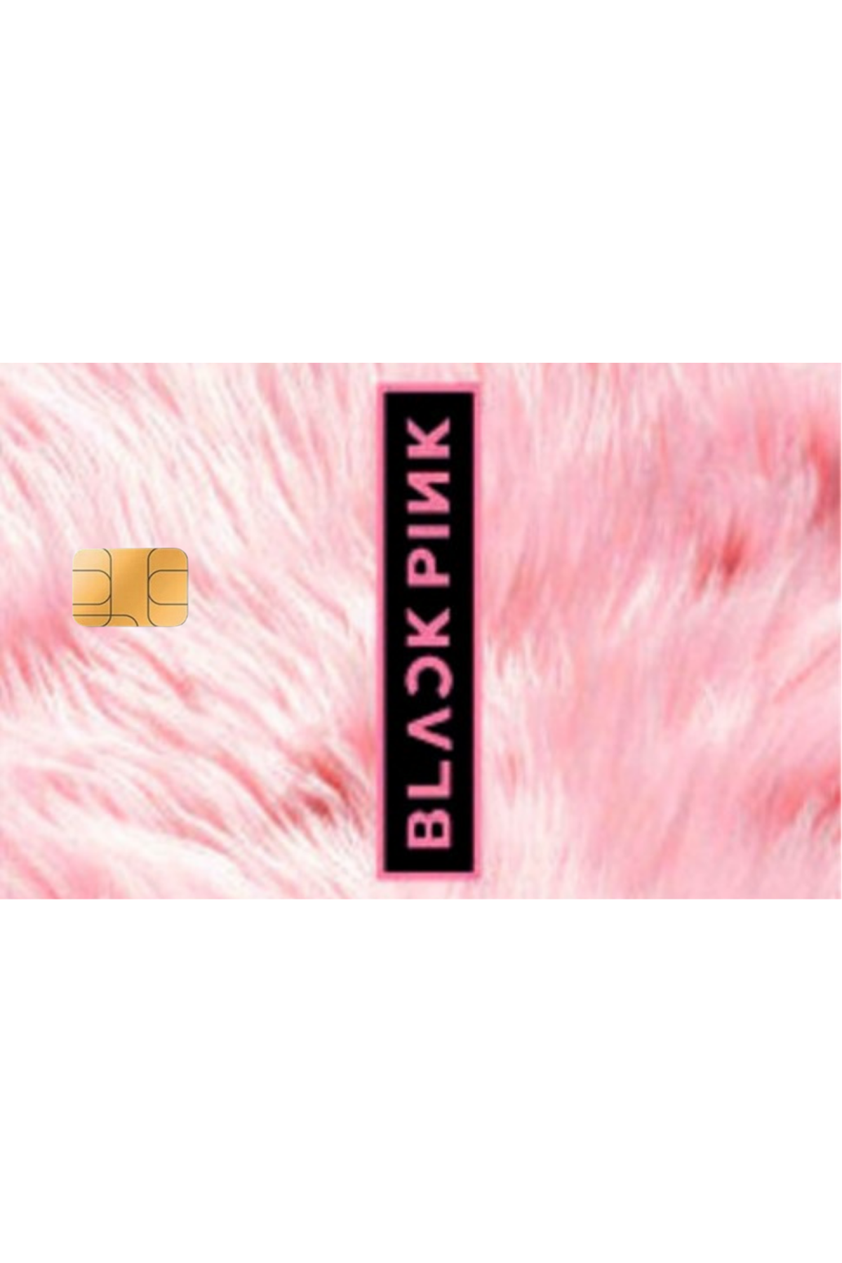 Kredi Kartı Sticker - Black Pink 3