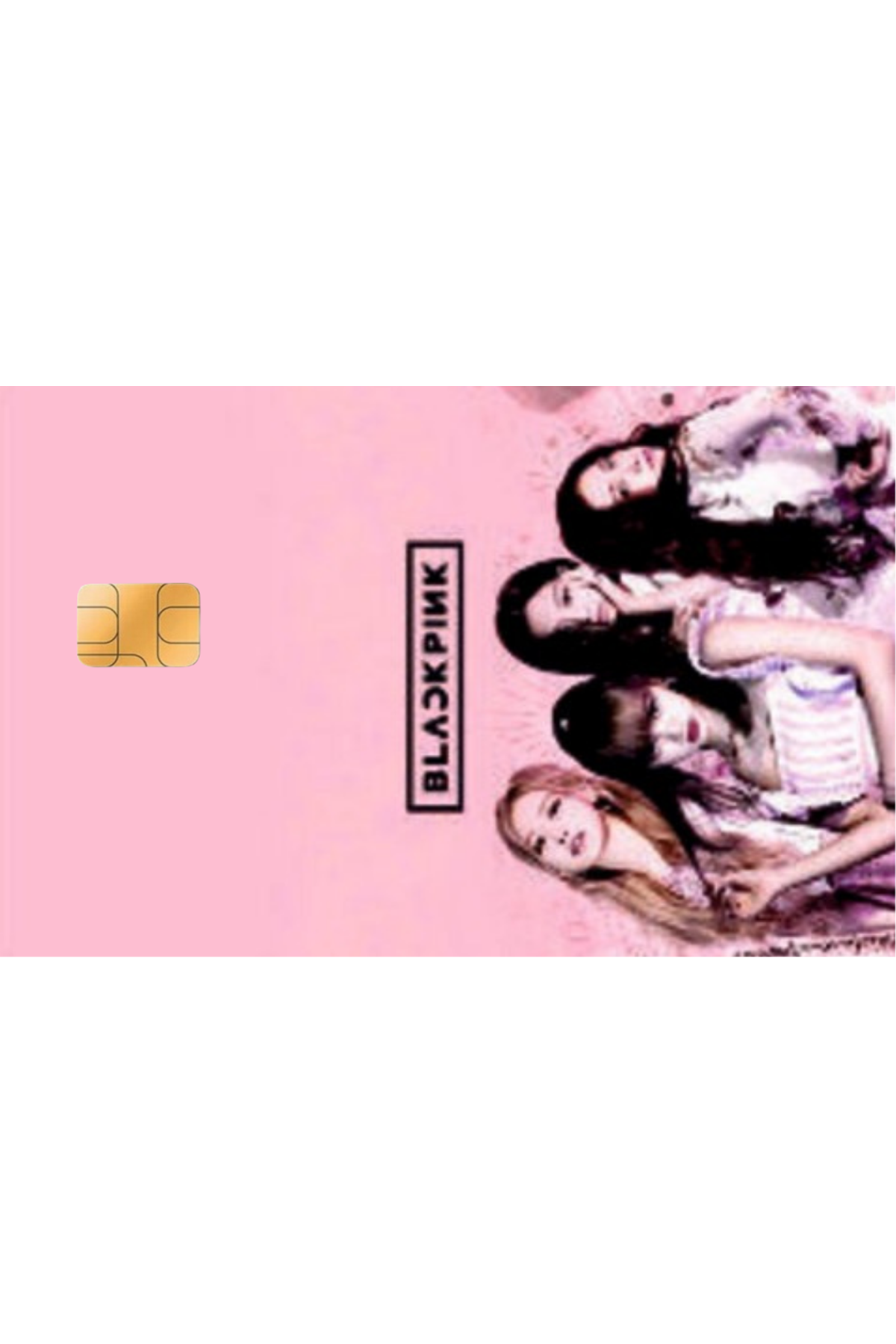 Kredi Kartı Sticker - Black Pink 2