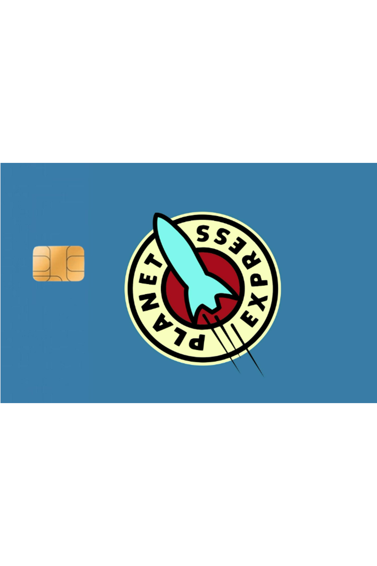 Kredi Kartı Sticker - planet