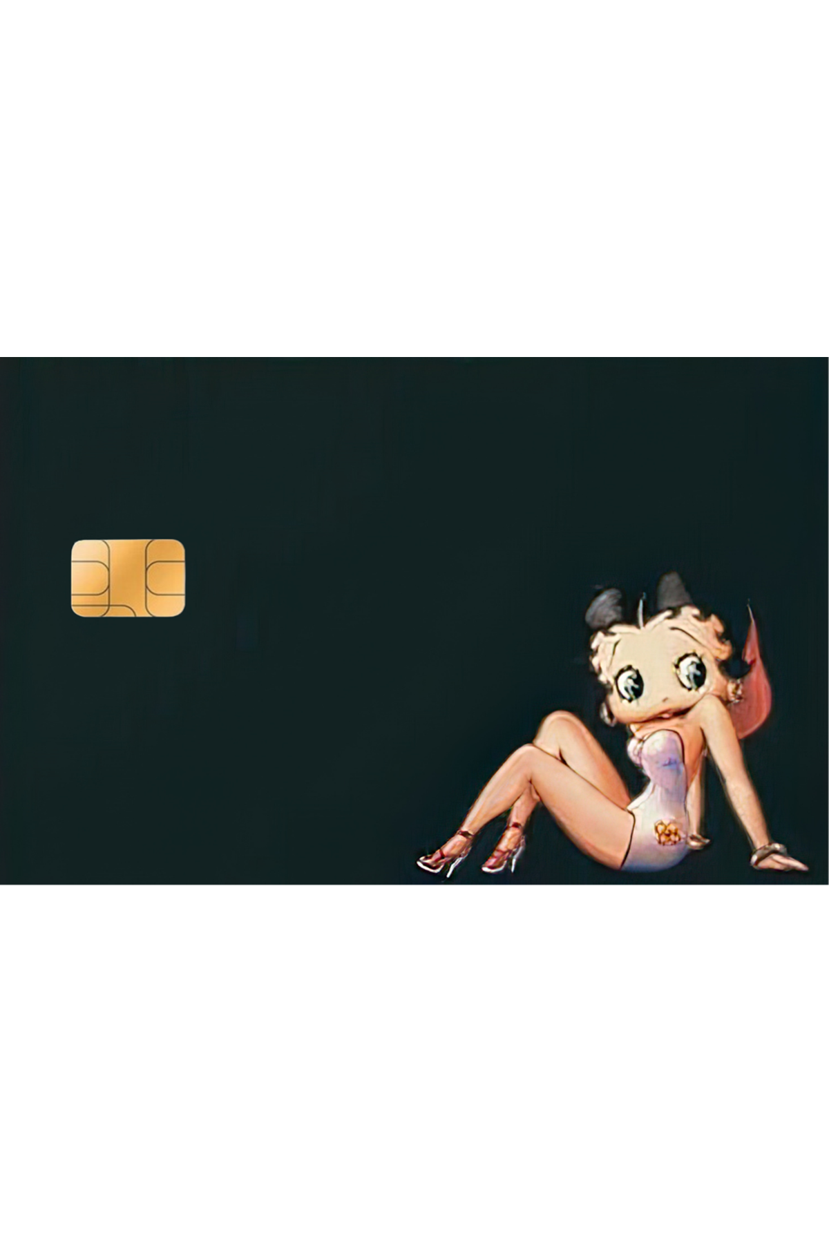 Kredi Kartı Sticker - Betty Boop 1