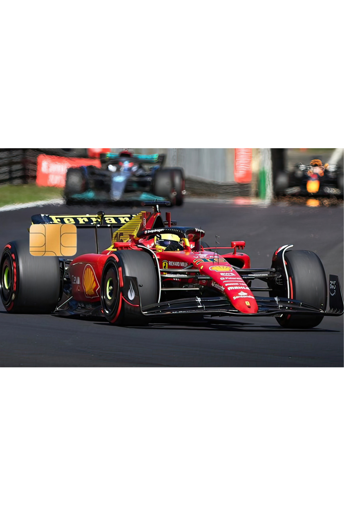 Kredi Kartı Sticker - Formula Ferrari