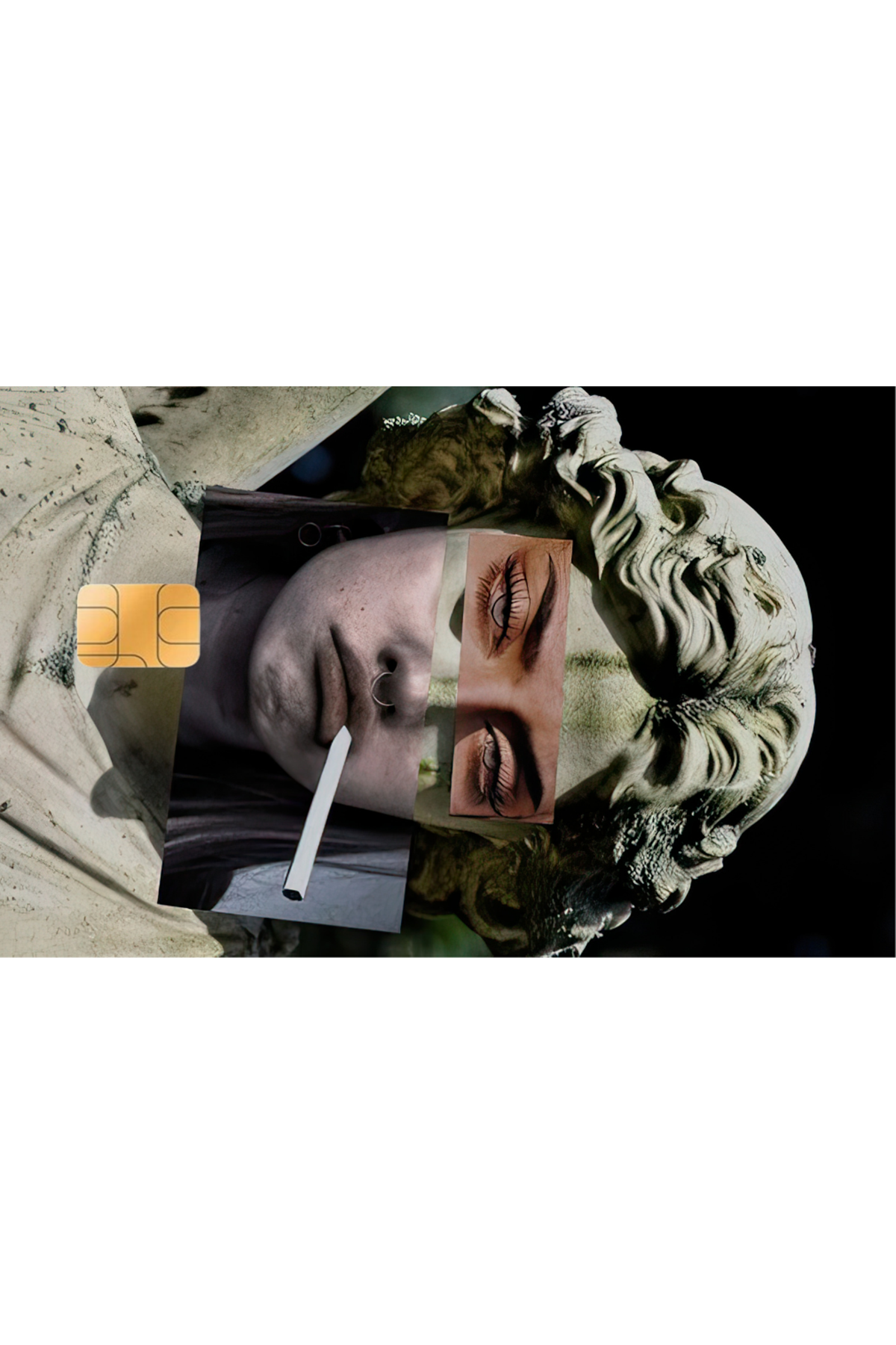 Kredi Kartı Sticker -  Heykel