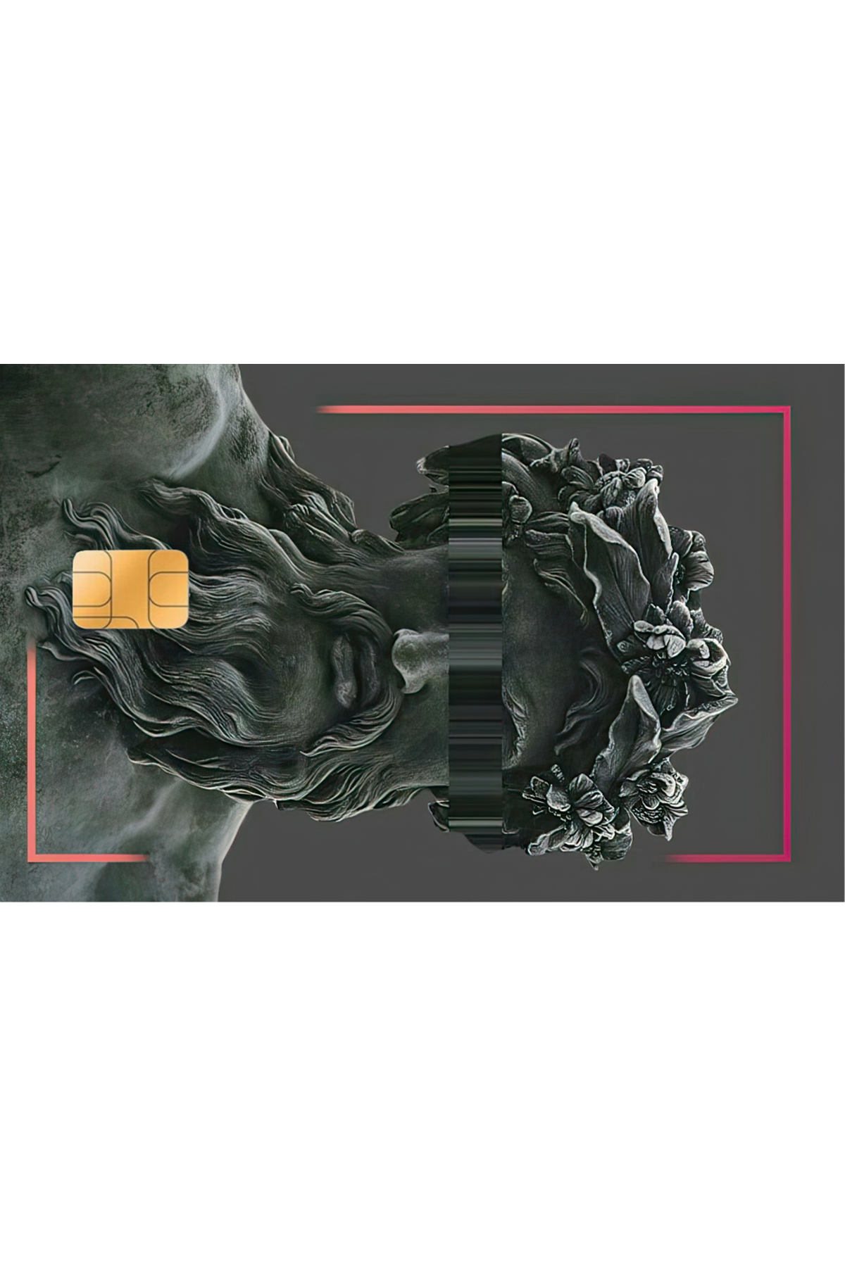 Kredi Kartı Sticker -  Heykel 3