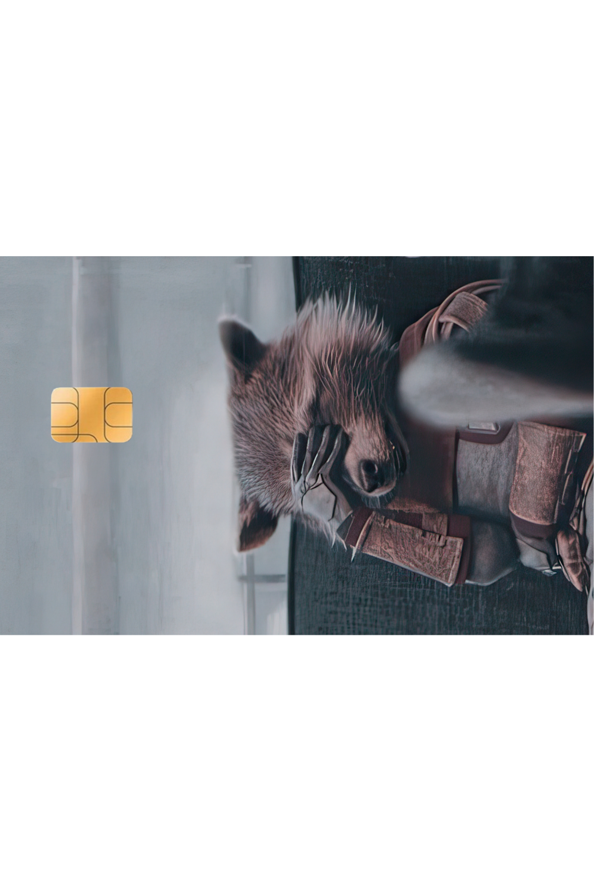 Kredi Kartı Sticker -  Cool Ayı
