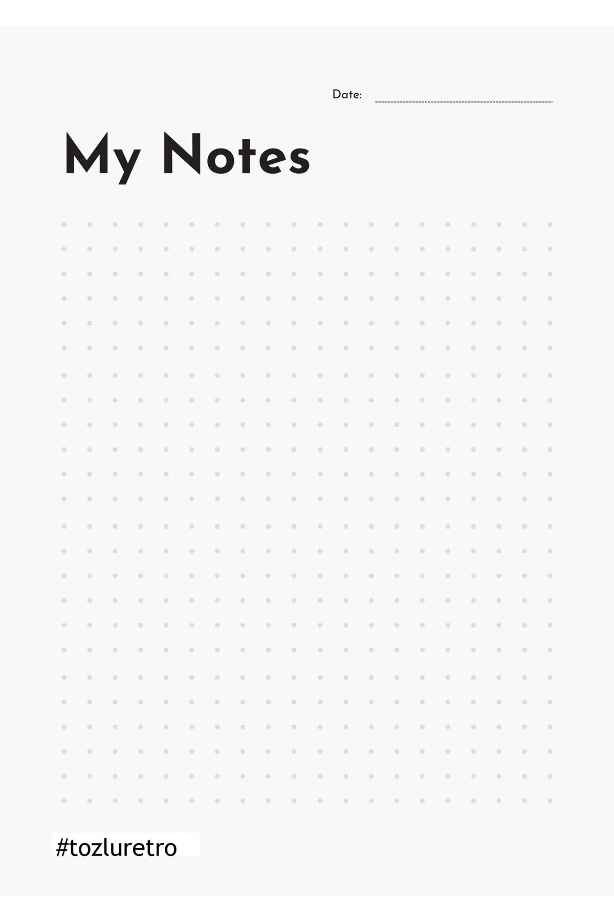 Memo Pad My Notes Sade