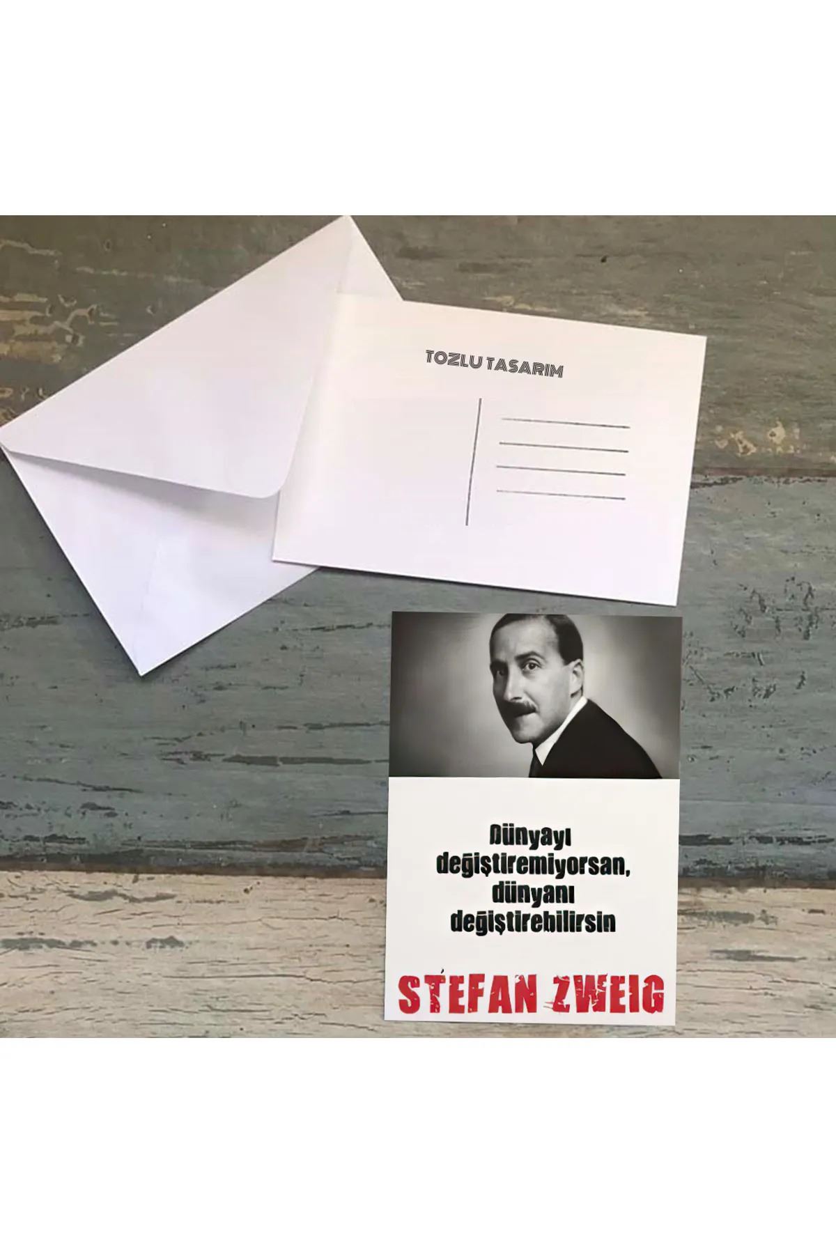 Dünyayı Değiştiremiyorsan Stefan Zweig - Kartpostal