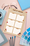 Planlayıcı/To Do List/Defter/Notepad/Memopad A5 Daily