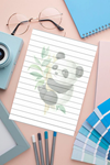 Planlayıcı/To Do List/Defter/Notepad/Memopad A5 Yavru Panda