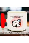 Kahve Bana İyi Gelecek Yazılı Özel Tasarım Doğum Günü Hediyesi - Seramik T Kupa Kahve Kupası - Kırmızı